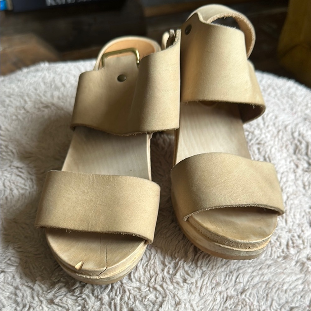 Bryr miranda sandal toe clog 36